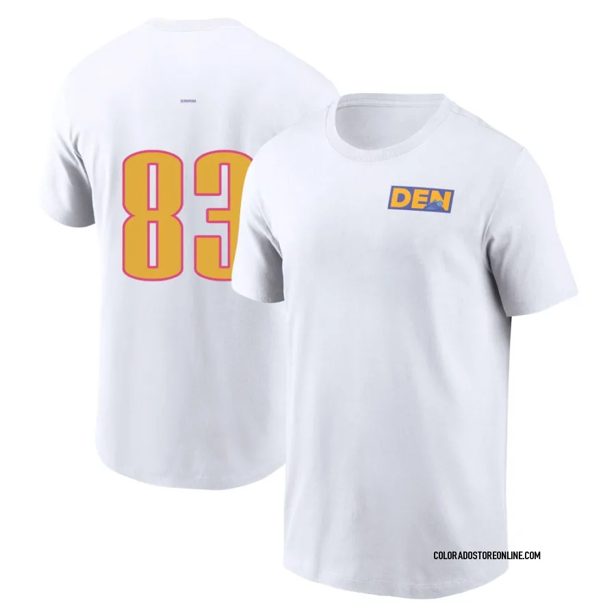 Men's Colorado Rockies Brennan Bernardino White 2025 City Connect Graphic T-Shirt