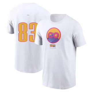Men's Colorado Rockies Brennan Bernardino White 2025 City Connect T-Shirt