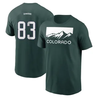 Youth Colorado Rockies Brennan Bernardino Green 2022 City Connect T-Shirt